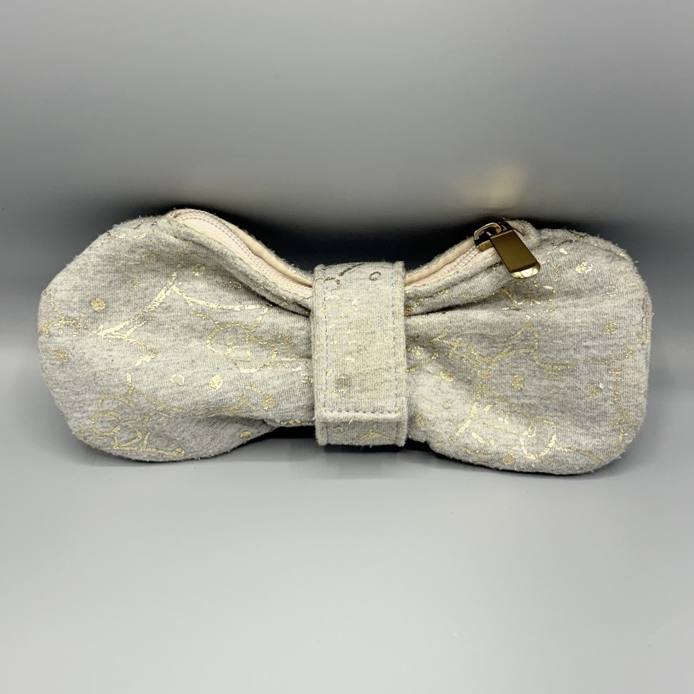 Hello Kitty® Pottery Barn Teen Gray Bow Pencil Case Cloth